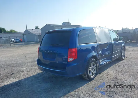 2011 Dodge Grand Caravan Crew из США, поврежденный, VIN 2D4RN5DG9BR606129